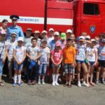 Мостовские огнеборцы провели экскурсию для детей 15