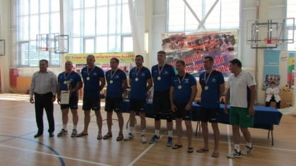 Пожарный из Мостовского района стал серебряным призером в составе команды по волейболу 1