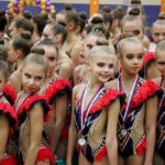 Мостовские гимнастки из спортшколы «Олимп» стали третьими на чемпионате и первенстве Адыгеи по художественной гимнастике 17