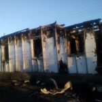 В Псебае сгорел жилой дом 1