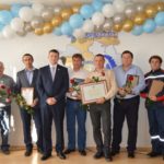 Диспетчера мостовских электрических сетей Александра Федотова наградили в честь профессионального праздника 5