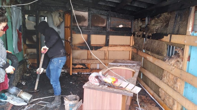 В доме пенсионерки из Мостовского случился пожар