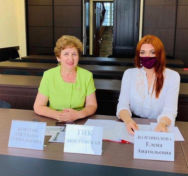 Председатель ТИК Мостовская провела рабочую встречу с главным редактором районной газеты «Предгорье»