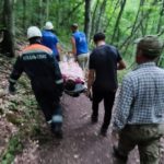 Два туриста, дедушка и его внук, упали с Капустинского водопада в Никитино 13