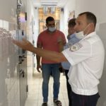 В Мостовском районе в рамках акции «Гражданский мониторинг» общественники проверили работу изолятора временного содержания 7