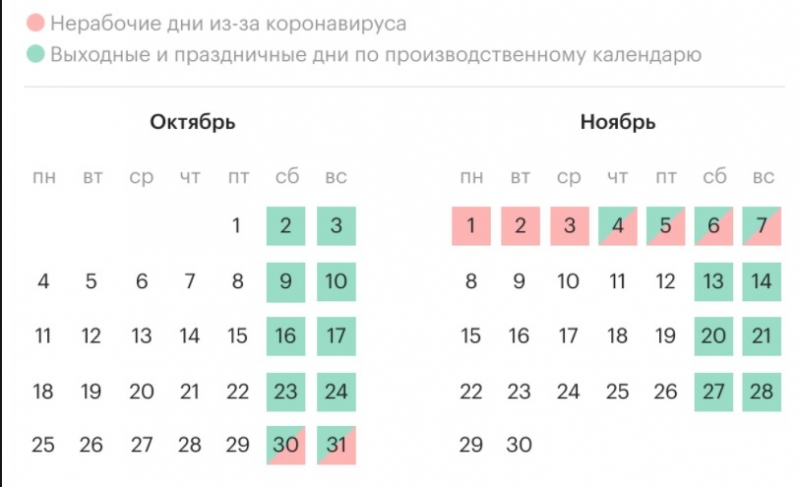 Объявят ли в России первую неделю ноября нерабочей?