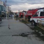 Утром 5 декабря в посёлке Мостовском загорелся склад магазина «Орбита» 21
