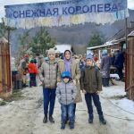 Рождественский фестиваль «Снежная королева» прошёл в посёлке Бурном Мостовского района 7 января 9