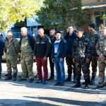 Из Лабинска утром 19 октября от военкомата отправилась очередная группа мобилизованных из Мостовского и Лабинского районов 1