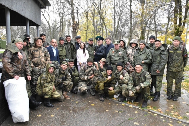 Депутат Государственной Думы Андрей Дорошенко посетил мобилизованных мостовчан 24