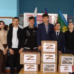 Ученики и учителя школы № 10 станицы Губской Мостовского района приняли активное участие в сборе гуманитарной помощи военнослужащим 21