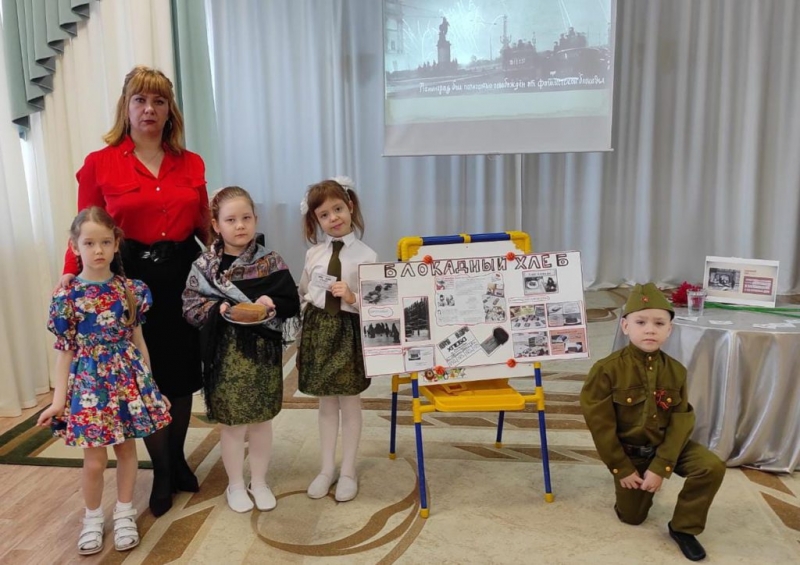 В мостовском детском саду «Берёзка» прошли мероприятия, посвящённые Дню снятия блокады Ленинграда 3