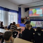 Руководитель музея «Непокорённые горы» Владимир Ассовский провёл открытый урок для 8-9 классов школы № 7 станицы Переправной 5