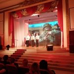 Вокалисты из Шедка Мостовского района успешно выступили в районном конкурсе инсценированной патриотической песни 9