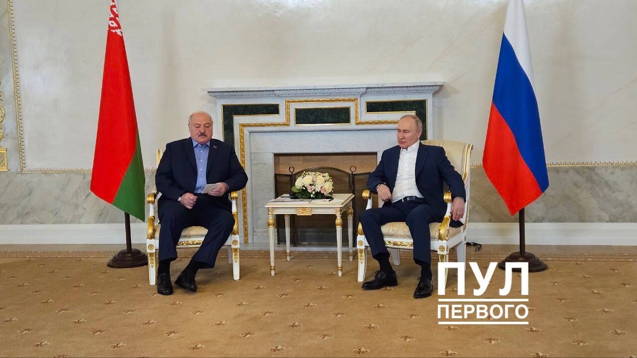 На встрече с белорусским лидером, Путин заявил о рекордном количестве уничтоженной западной техники. 1