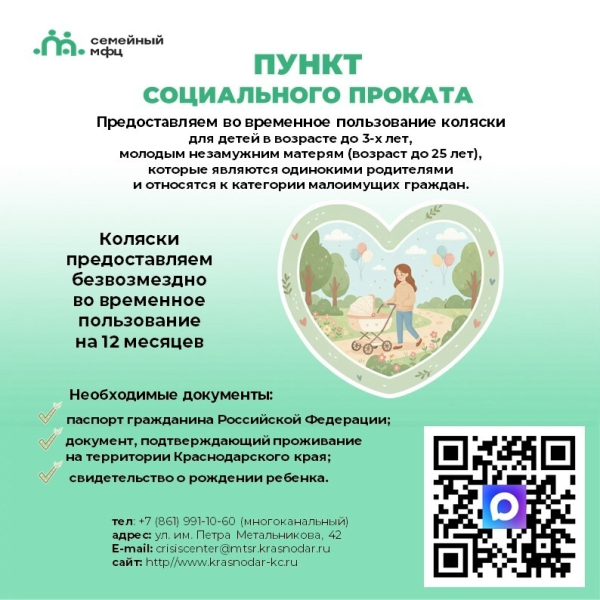 Бесплатно взять детскую коляску на прокат могут молодые..