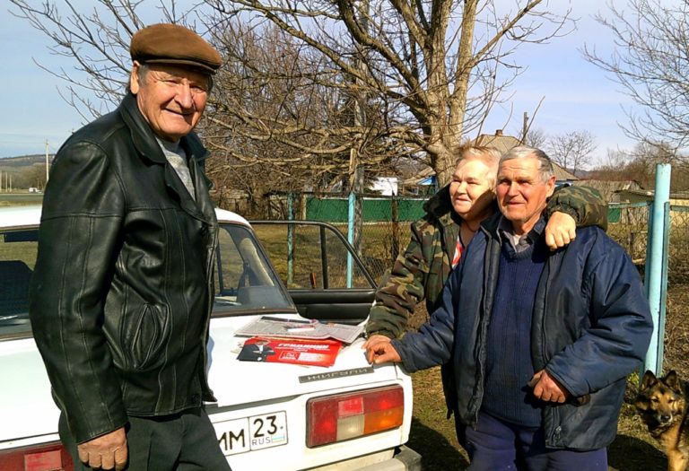 Коммунисты Мостовского района активно ведут агитацию за народного кандидата П. Грудинина