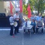 В Мостовском районе состоялся протестный митинг 3