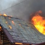В одном из частных домов станицы Ярославской произошёл серьёзный пожар 13