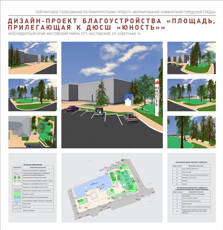 В Мостовском районе подвели итоги рейтингового голосования по партийному проекту «Городская среда» 1
